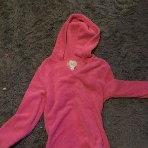 Really soft pink pj hoodie